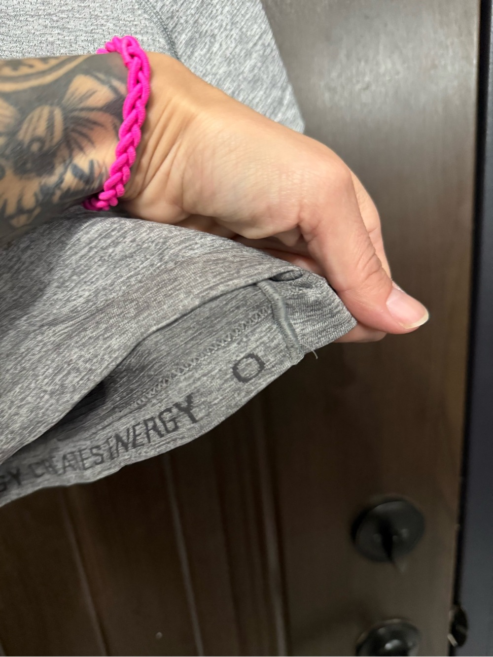 lululemon athletica Heather Gray Swiftly - size 0 - Picture 3 of 5